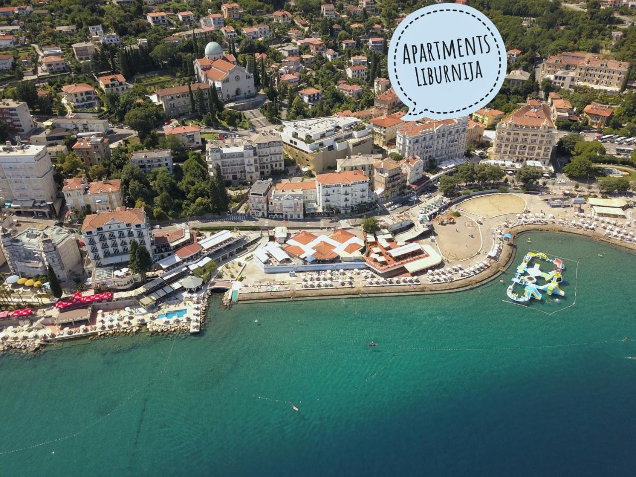 Apartments And Rooms Liburnija Opatija Exterior foto